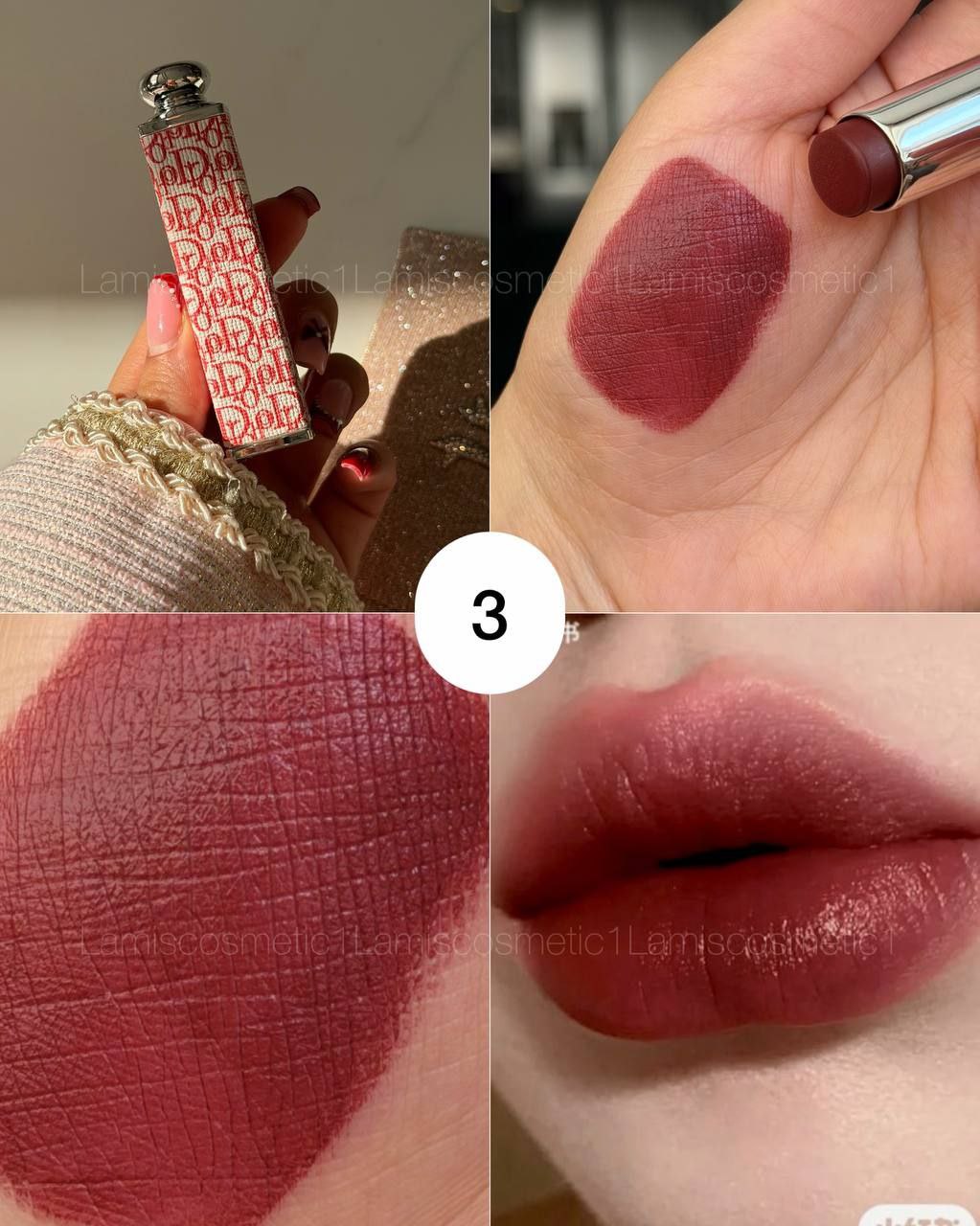 رژ لب جامد مخملی پیچی دوپ dior 01 - Image 6